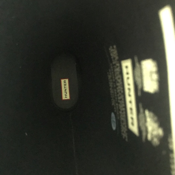 Hunter Original Tall Gloss Boots Dark Slate Size 6 - Picture 5 of 11